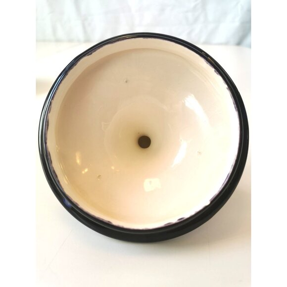 Treat Dispenser Hand Made 1975 Signed F.G. Ceramic - Picture 7 of 9